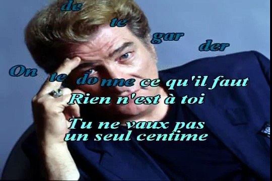 KARAOKE EDDY MITCHELL - La société anonyme