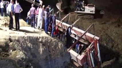 Baraj İnşaatındaki Göçük - Toprak Altındaki İşçinin Cesedine Ulaşıldı