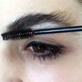 eye brows makeup and cutting.