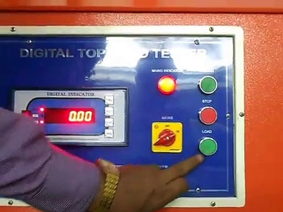 Top Load Tester for Pet Bottles
