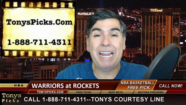 Houston Rockets vs. Golden St Warriors NBA Playoff Odds Game 3 Free Pick Prediction Preview 5-23-2015