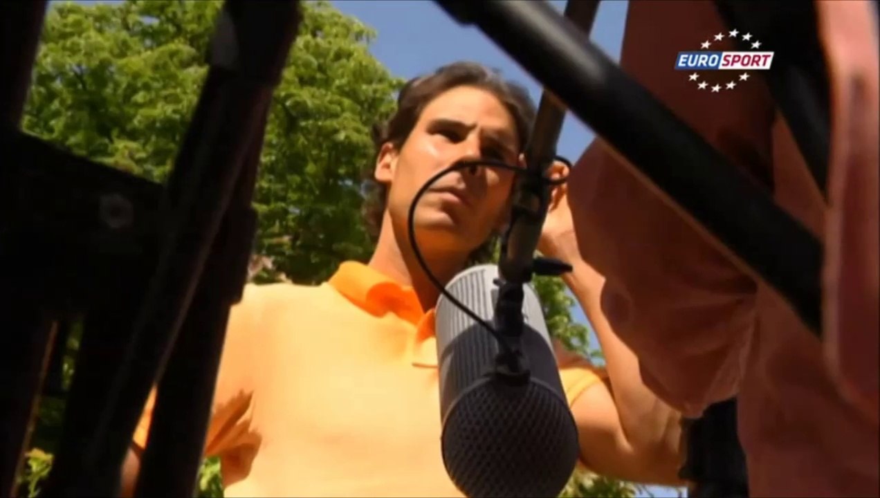Rafael Nadal Interview at RG, 22 May 2015