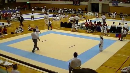 Mahiro 7 Year Old Girl Kumite Final