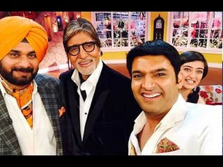Shamitabh Stars Amitabh and Dhanush on Comedy Nights - BT