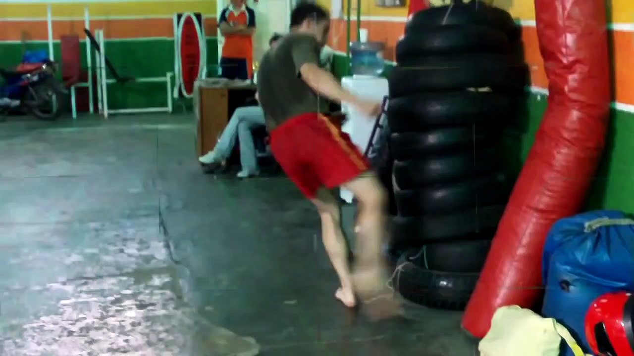 Sanshou Sanda Training