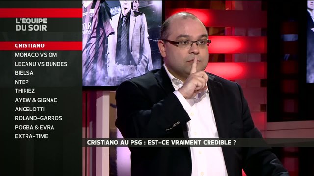 E21 - L'Equipe du Soir - Extrait : Cristiano Ronaldo au PSG cet été ?