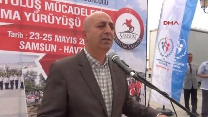 Samsun Atatürk'ü Simgeleyen Türk Bayrağı Yola Çıktı