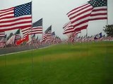 9-11 2010 Pepperdine University, Malibu, California Flag Flags Memorial