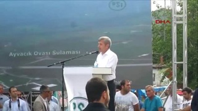 Çanakkale Bayramiç Yassıbağ'da Gölet ve Sulama Alanı İçin Temel Atma Töreni