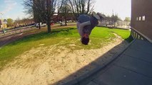 GoPro Hero 3: Freerunning and Parkour Flips and Tricks in Holland