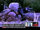 Michael Moore Discusses Afghanistan With Larry King on CNN
