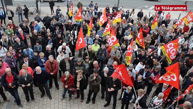 Paimpol. 400 manifestants pour soutenir la ligne Paimpol-Guingamp