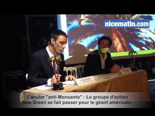 Canular anti-Monsanto à Cannes