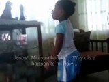 Little Jamaican girl argues with aunty Patois - subtitles