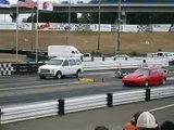 Sleeper minivan beats riced Honda Civic on track