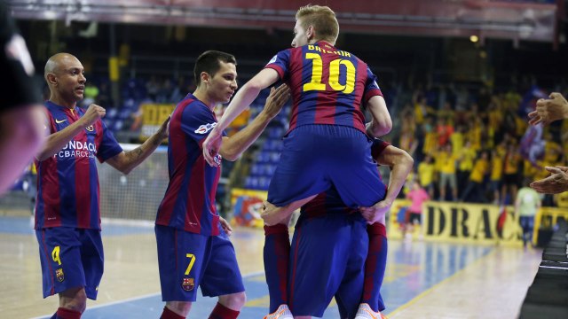 HIGHLIGHTS: FC Barcelona - ElPozo Murcia, 5-2 (1st leg, Semi-final)