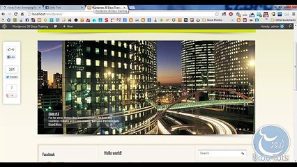 Wordpress In Urdu Chapter Six from Urdututs on Vimeo