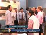 Imran Khan Visited Khyber TV Office - Watch Imran Khan's Short Interview