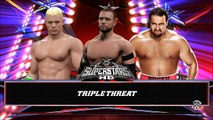 WWE 2K15 MyCareer Mode PS4 - Last Match On WWE Superstars Before Moving To WWE Main Event - WWE 2K15