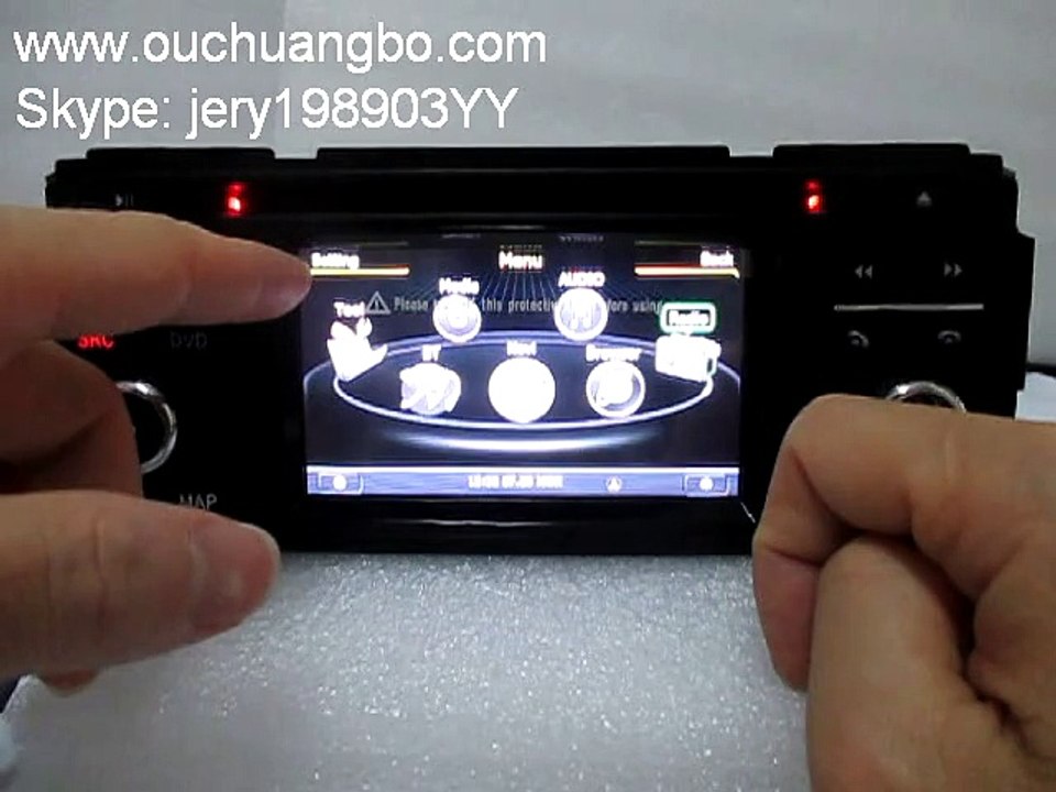 Ouchuangbo Sebring convertible 2002-2006  autoradio stereo kit Setting