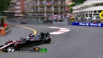 Honda Engine Failure on Mclaren's Fernando Alonso,Q2 Monaco GP 2015