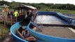 Skull Rock log flume - Oakwood Theme Park. ONRIDE POV. New for 2013!