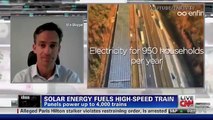 Solar Powered High-Speed Trains