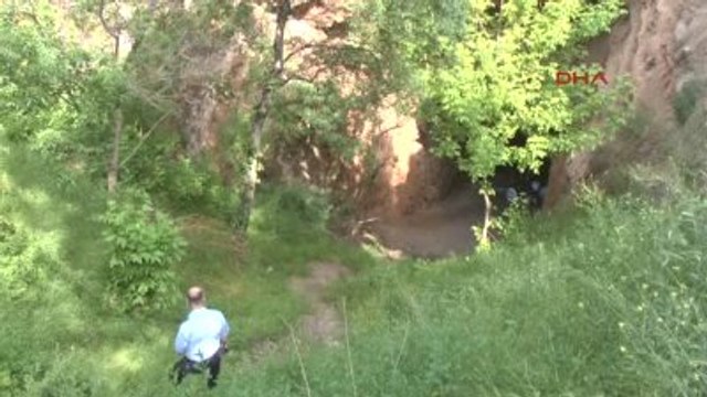 Çankırı - 55 Metreden Mağaraya Düşen Rabia, Güçlükle Kurtarıldı