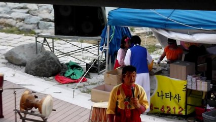 웃기는 각설이 타령 Jeonju city. KOREA