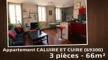 A vendre - Appartement - CALUIRE ET CUIRE (69300) - 3 pièces - 66m²