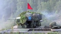 SPZ Marder im scharfen Schuß ILÜ 2012 Bergen Hohne Marder APC live firing