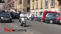 Italie : une application permet de réserver un taxi scooter