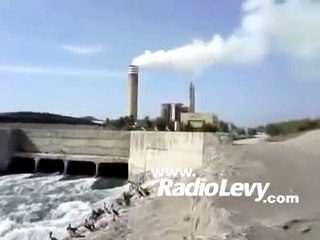Descargas de agua caliente Termoeléctrica Manzanillo