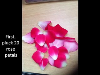 Rose Petals Ph Indicator