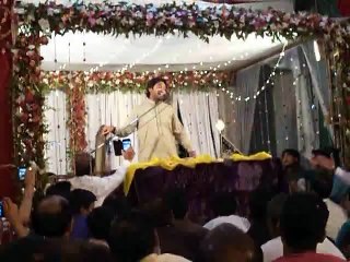 Zakir Muntazir Mehdi New 3 shuban 2015 Rawalpindi.