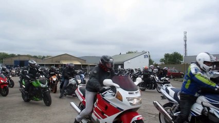 Calais : une centaine de motards se rassemblent pour Chloé