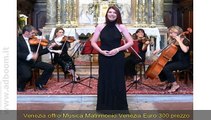 VENEZIA,    MUSICA MATRIMONIO VENEZIA EURO 300