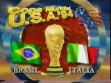 brazil vs italy world cup finals brasil vs italia finales en copas mundiales reportaje de televisa 1994