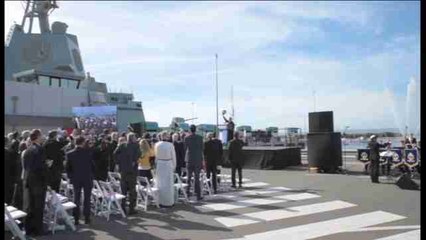 Australia bota el buque Hobart con el diseño de la fragata española F-100