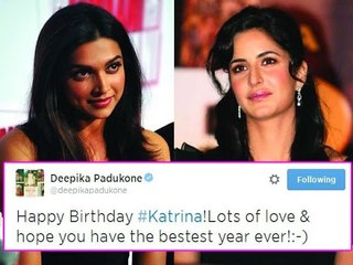 Deepika Wishes Katrina On Her Birthday - BT