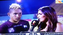 Fan Viscously Kicks Venezuelan Soccer Player on Live TV