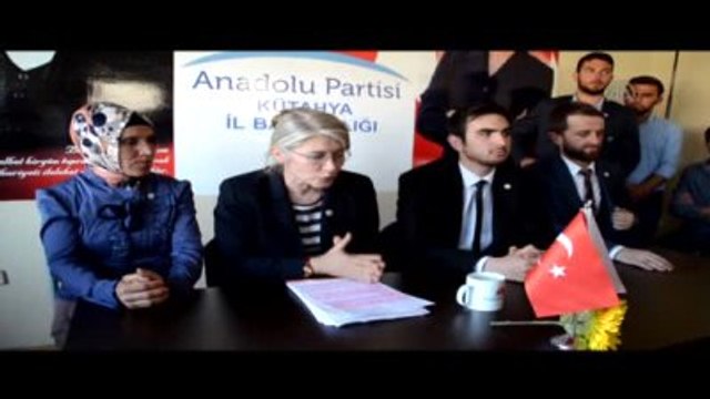 Anadolu Partisi Genel Başkanı Tarhan Açıklaması