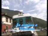 ALn 668 Ferrovia Brescia Iseo Edolo  .Treno storico con la 625 177