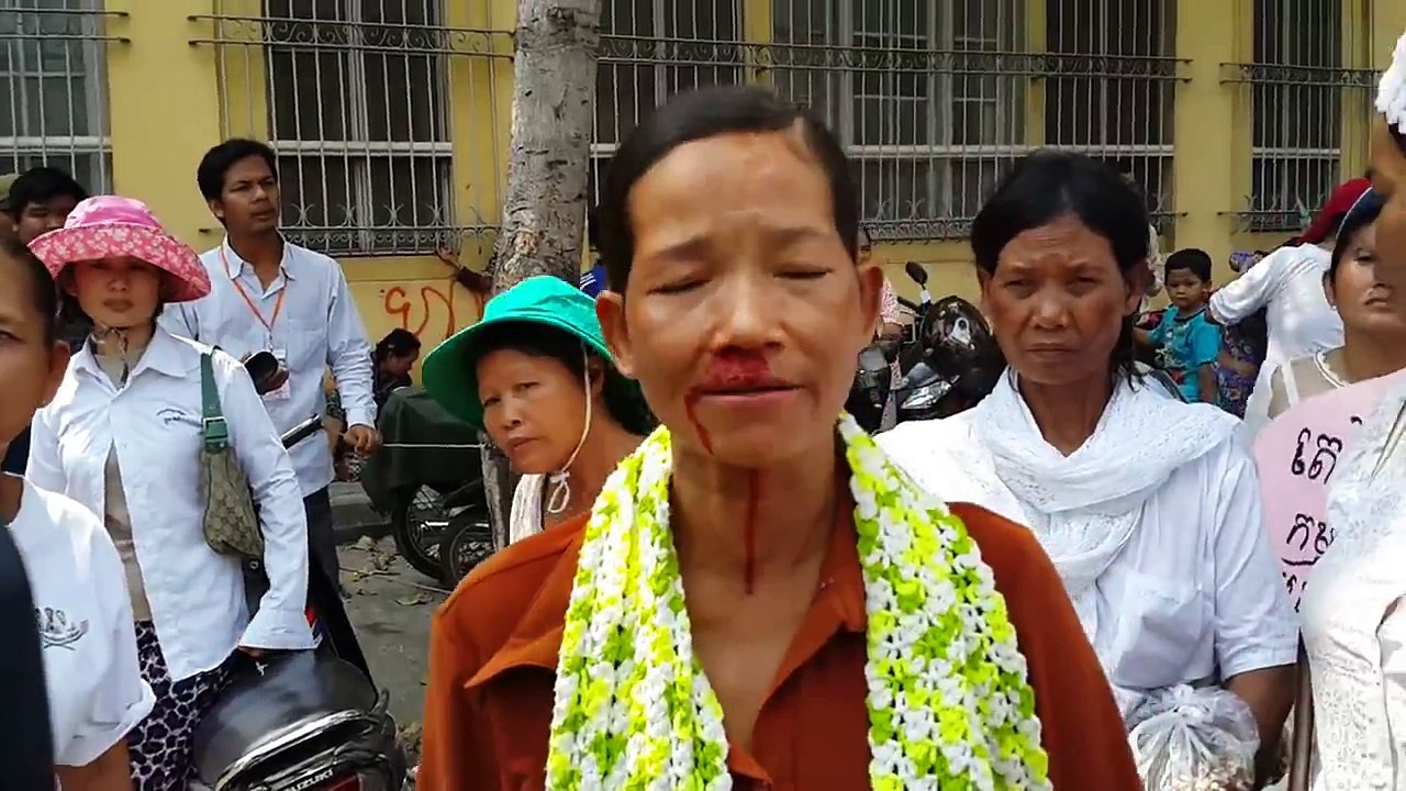 CBN Cambodia Borey Kyla Protest
