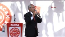 Bursa - CHP Lideri Kılıçdaroğlu Partisinin Bursa Mitinginde Konuştu 3