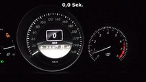 2012 Mercedes C 250 Coupé 204 PS 0-100 km/h Acceleration Beschleunigung