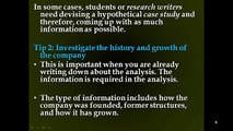 Case Study Analysis: Tips For Tackling a Case Study Analysis