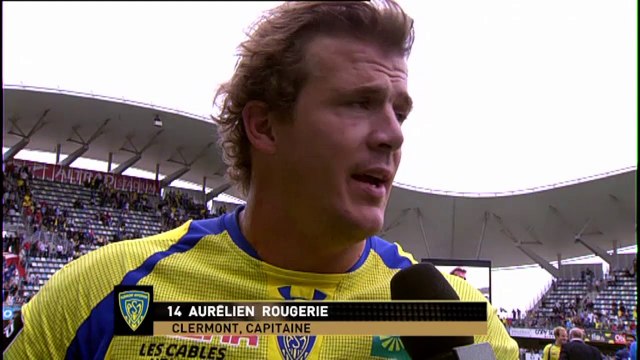 TOP14 - Montpellier - Clermont: interview d'Aurélien Rougerie