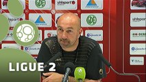 Conférence de presse Valenciennes FC - GFC Ajaccio (2-1) : David LE FRAPPER (VAFC) - Thierry LAUREY (GFCA) - 2014/2015