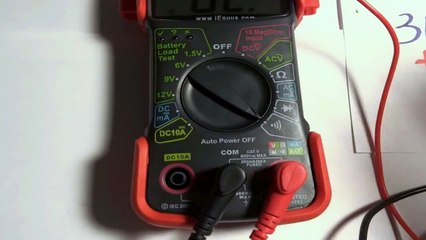 Cómo probar un  relay, relé  con un multímetro